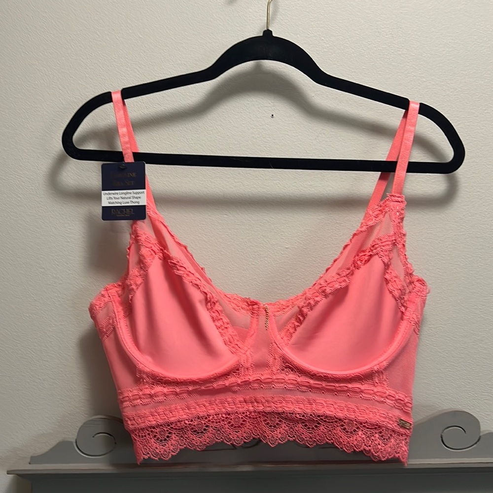 Rachel Roy Underwire Longline Bra size 38C